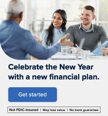 Celebrate the New Year with a new financial plan.